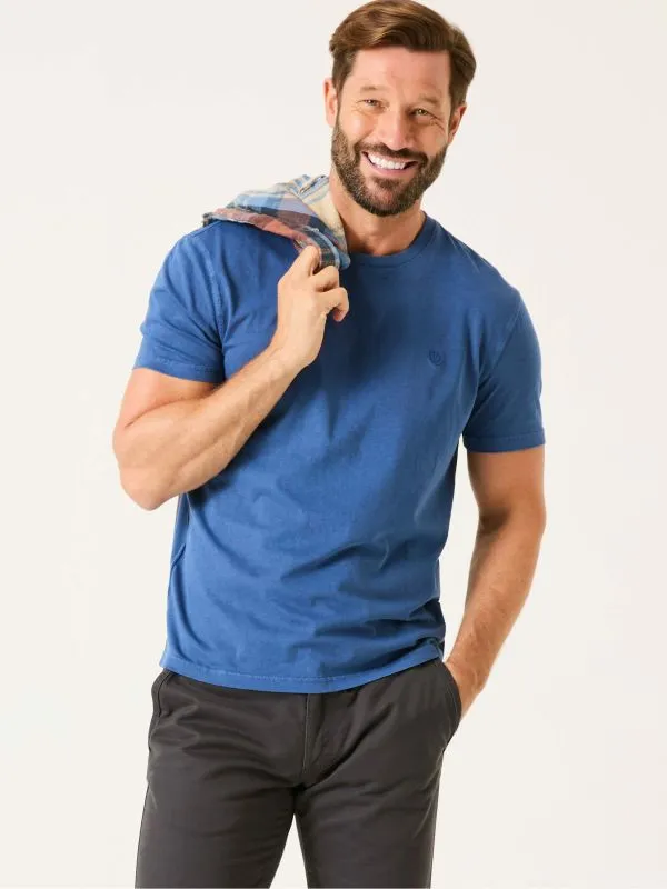 Fat Face Tops and TShirts Men Lulworth Dark Blue TShirt