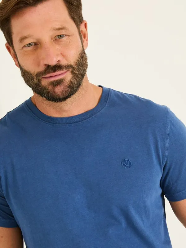 Fat Face Tops and TShirts Men Lulworth Dark Blue TShirt