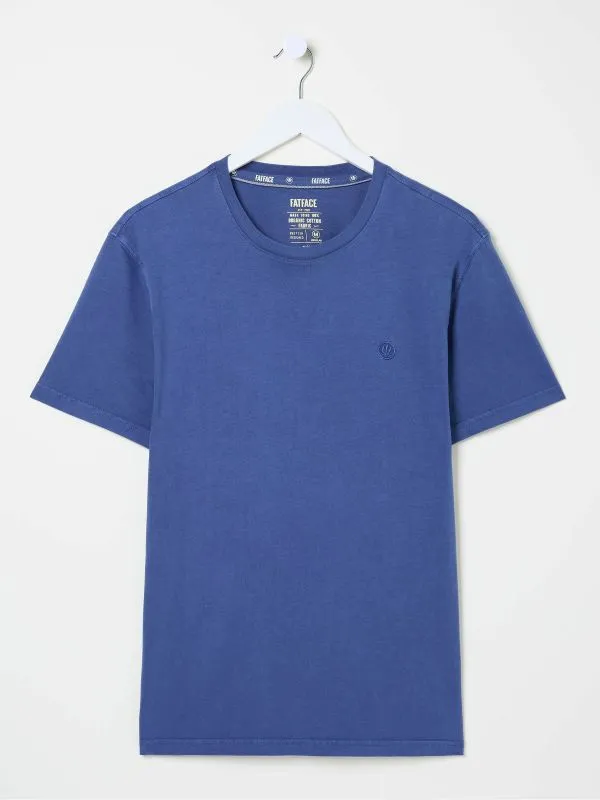 Fat Face Tops and TShirts Men Lulworth Dark Blue TShirt