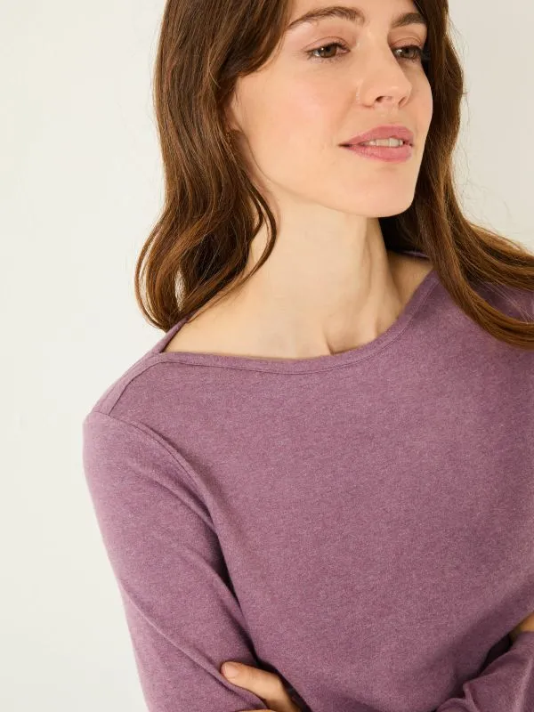 Fat Face Tops and TShirts Women Bree Dusky Purple TShirt