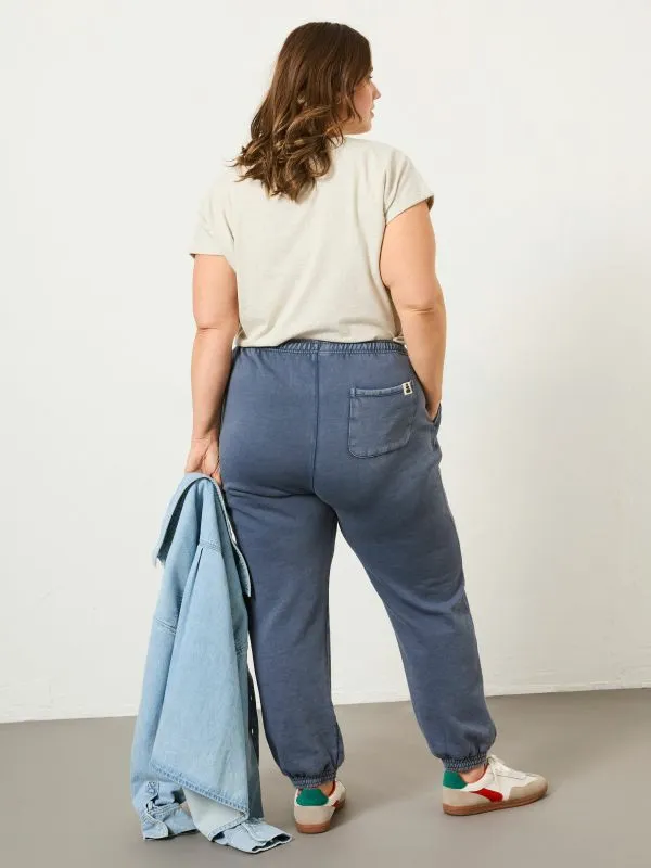 Fat Face Trousers and Leggings Women Blue Hope Sweat 100 Organic Cotton Joggers Fat Face Trousers and Leggings Women Blue Hope Sweat 100 Organic Cotton Joggers