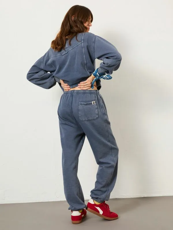 Fat Face Trousers and Leggings Women Blue Hope Sweat 100 Organic Cotton Joggers Fat Face Trousers and Leggings Women Blue Hope Sweat 100 Organic Cotton Joggers