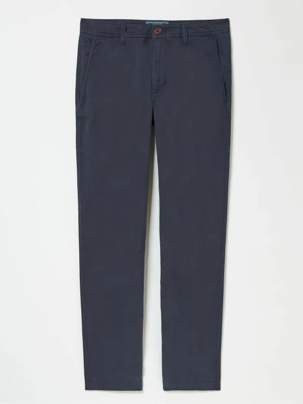 Fat Face Trousers Men Navy Blue Modern Coastal Chinos