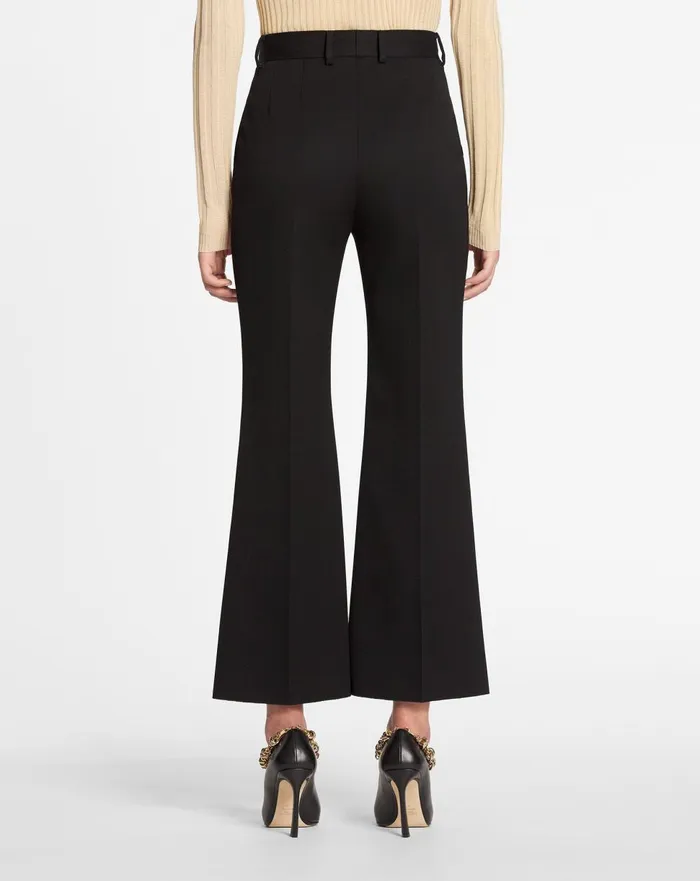 Flared Pants Black Women Lanvin Pants