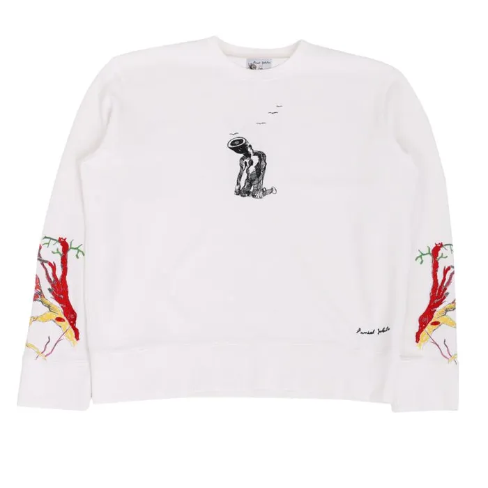 Folk Clothing Sweatshirts DJ Boxy Sweat 8211 Tree Flame 8211 Mens