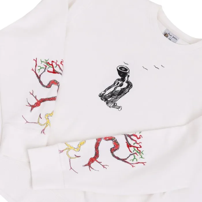 Folk Clothing Sweatshirts DJ Boxy Sweat 8211 Tree Flame 8211 Mens Folk Clothing Sweatshirts DJ Boxy Sweat 8211 Tree Flame 8211 Mens