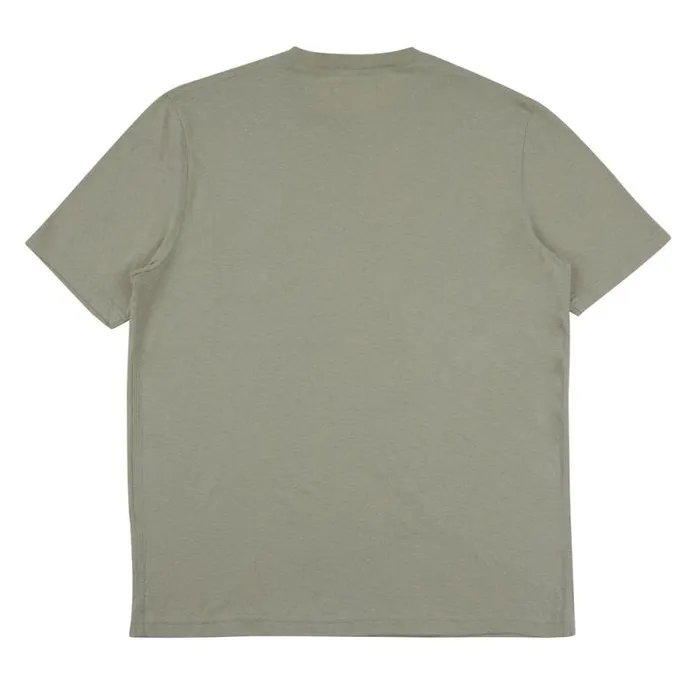 Folk Clothing TShirts Pocket Nep Assemby Tee 8211 Light Olive 8211 Mens