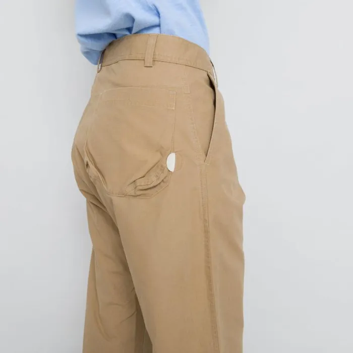 Folk Clothing Trousers Barrel Trousers 8211 Caramel Ripstop 8211 Womens
