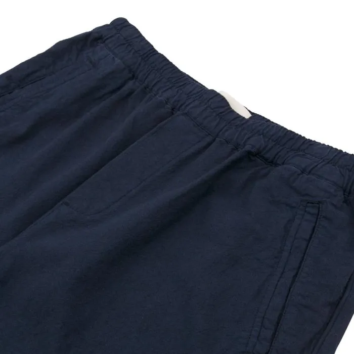 Folk Clothing Trousers Cotton Linen Trouser Drawcord 8211 Navy 8211 Mens