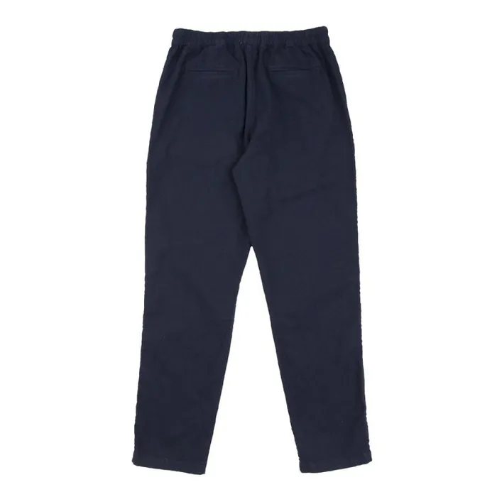Folk Clothing Trousers Cotton Linen Trouser Drawcord 8211 Navy 8211 Mens