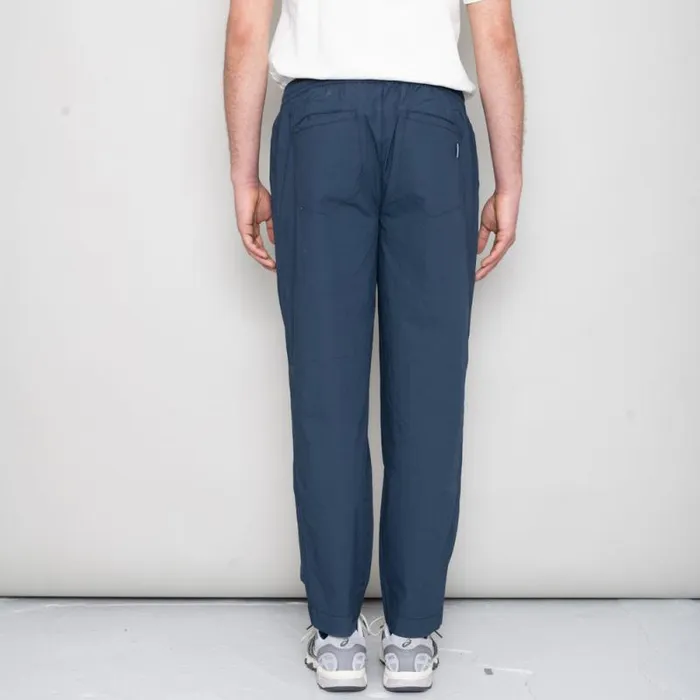 Folk Clothing Trousers Drawcord Assembly Pant 8211 Ash Navy Poplin 8211 Mens