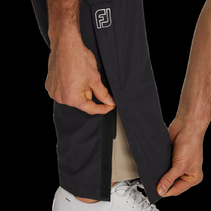 FootJoy Pants Men HydroLite X Rain PantLong Black FootJoy Pants Men HydroLite X Rain PantLong Black