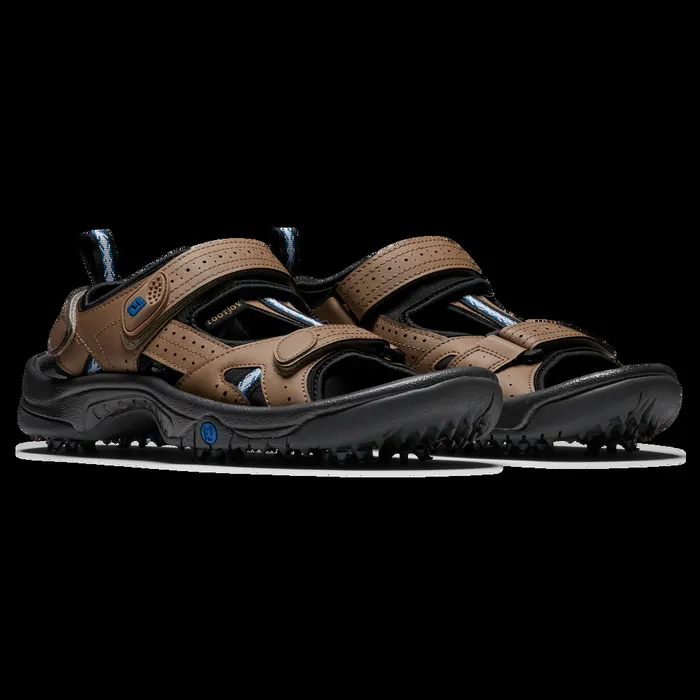 FootJoy Spiked Men Golf Sandals Dark Taupe
