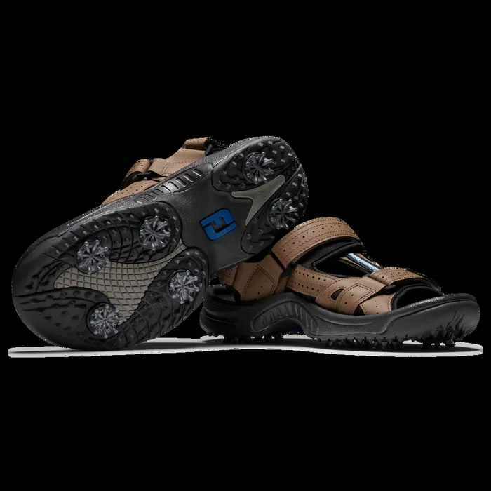 FootJoy Spiked Men Golf Sandals Dark Taupe
