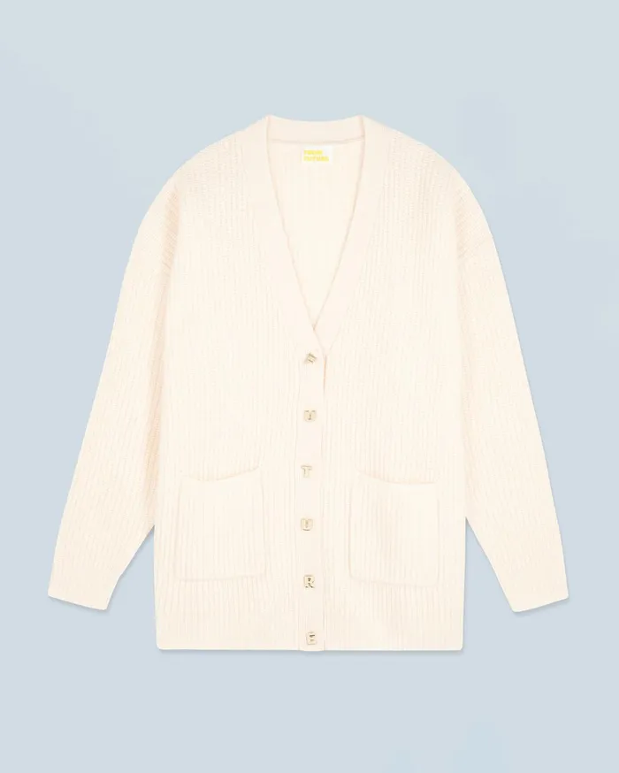 From Future Cashmere Sweaters Women Cardigan Sweater White