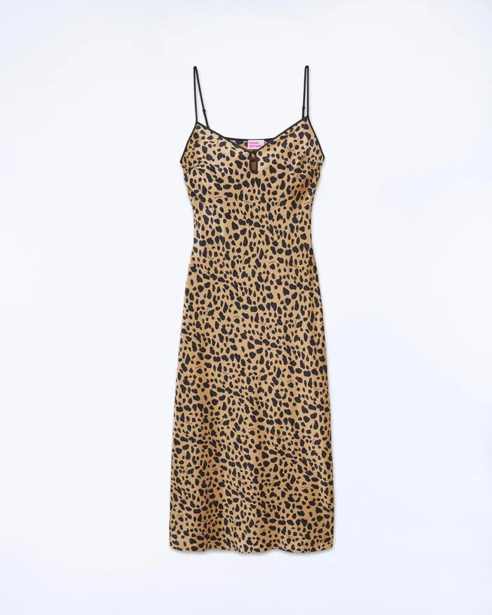 From Future Dresses and Jumpsuits Women Giula Long Strap Dress Natural Animal