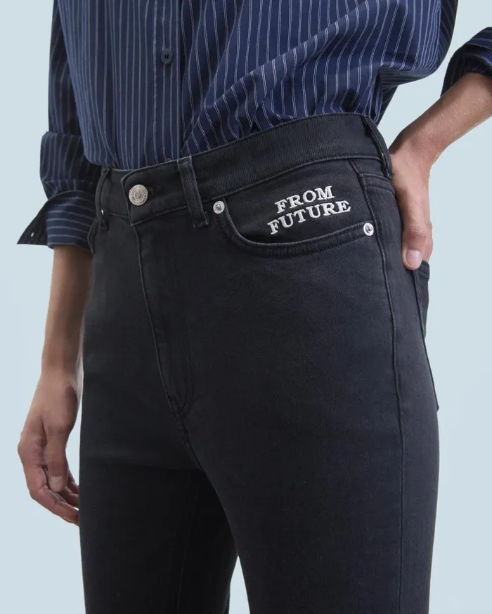 From Future Jeans Women Bootcut Jude Jeans Black