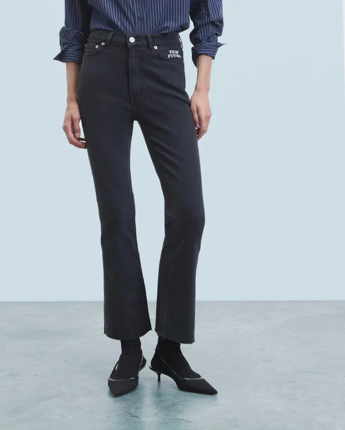 From Future Jeans Women Bootcut Jude Jeans Black