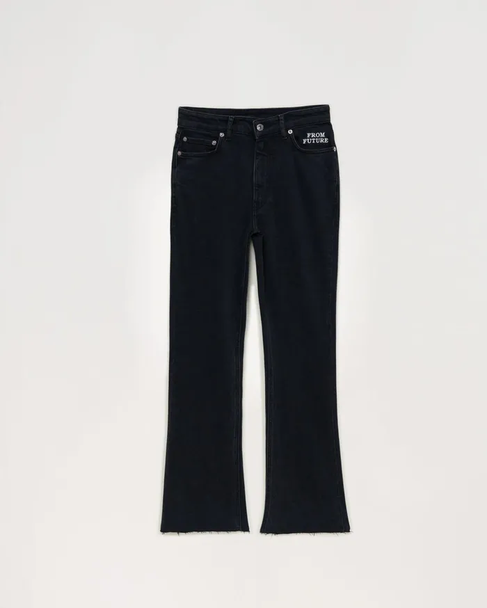 From Future Jeans Women Bootcut Jude Jeans Black