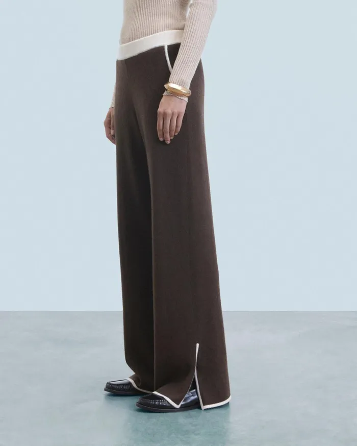 From Future Joggers Women Large Jogging Bicolor Chocolate
