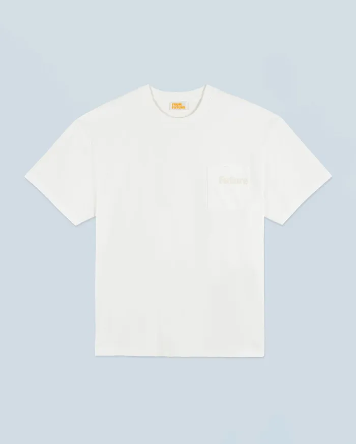 From Future Shirts and TShirts Men Crewneck TShirt Short Sleeves White