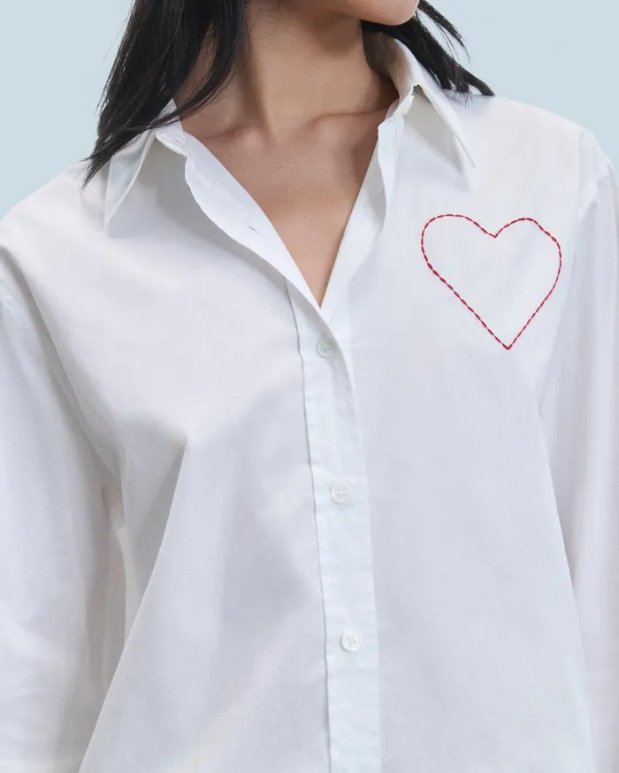 From Future Shirts TShirts and Tops Women Long Sleeve Shirt White