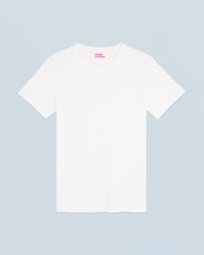 From Future Shirts TShirts and Tops Women Supima Crewneck TShirt White