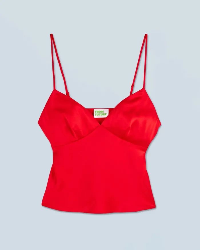 From Future Shirts TShirts and Tops Women Top Caraco Hot Red