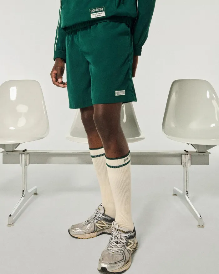 From Future Shorts Men Short Patch Shorts Soccer Green