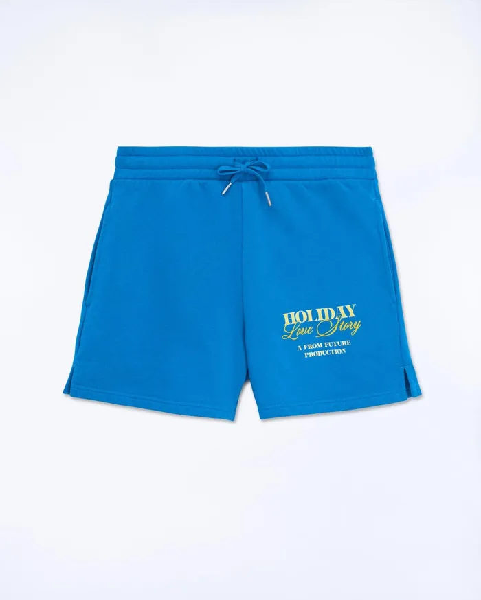 From Future Shorts Women Bermuda Shorts Surf Blue