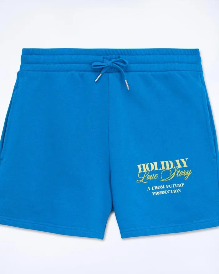 From Future Shorts Women Bermuda Shorts Surf Blue