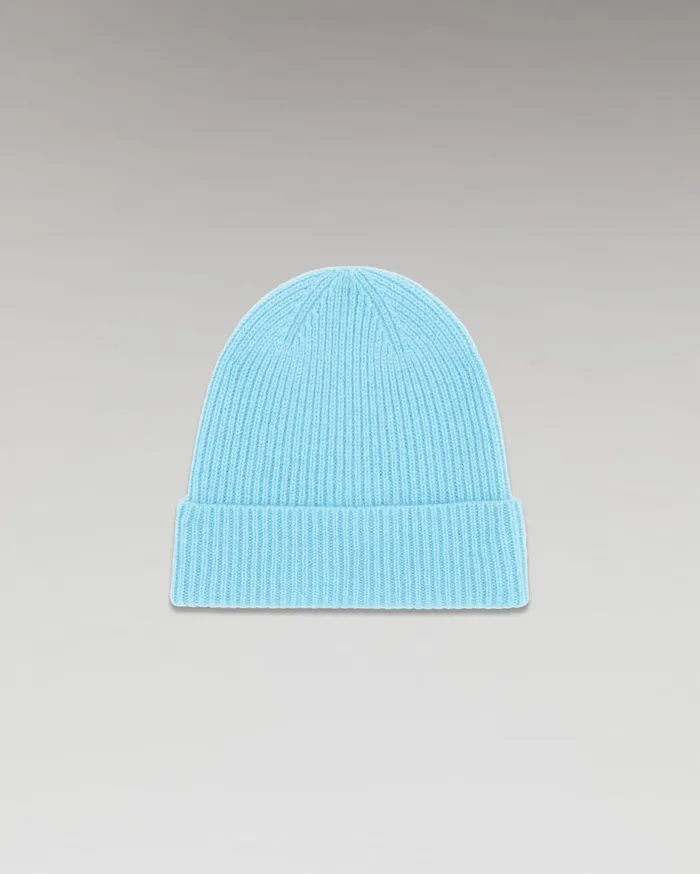 From Future Tote Bags Cuffed Beanie With Small Ribs Acid Blue