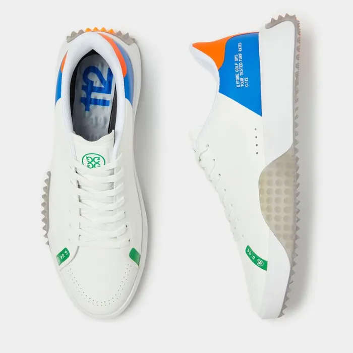 GFORE Golf Shoes Men G112 COLOUR BLOCK GOLF SHOE Snow GFORE Golf Shoes Men G112 COLOUR BLOCK GOLF SHOE Snow
