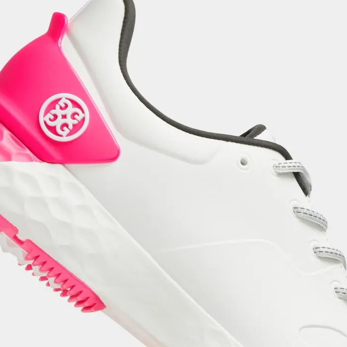 GFORE Golf Shoes Men MG4 CONTRAST GOLF SHOE Knockout Pink Shocking Orange GFORE Golf Shoes Men MG4 CONTRAST GOLF SHOE Knockout Pink Shocking Orange