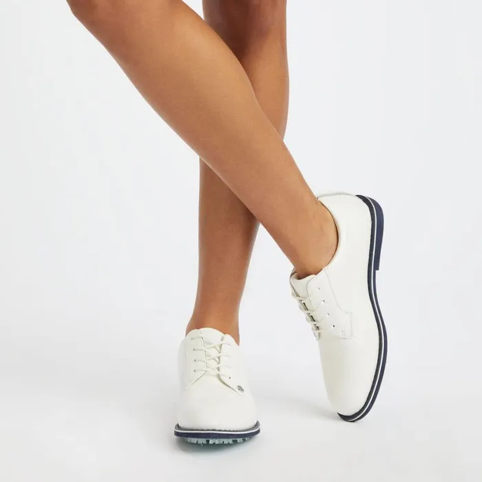 GFORE Golf Shoes Women GALLIVANTER PEBBLE LEATHER GOLF SHOE Snow GFORE Golf Shoes Women GALLIVANTER PEBBLE LEATHER GOLF SHOE Snow