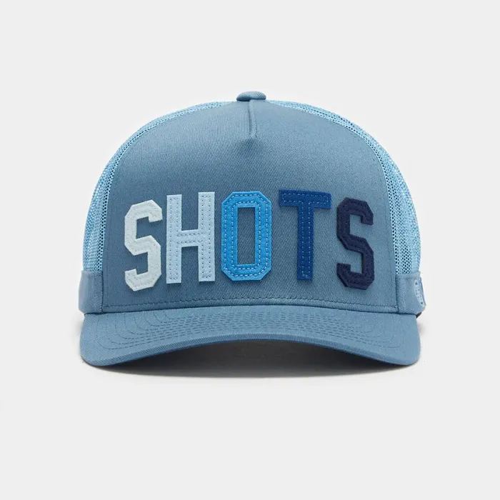 GFORE Hats Men SHOTS COTTON TWILL TRUCKER HAT Slate