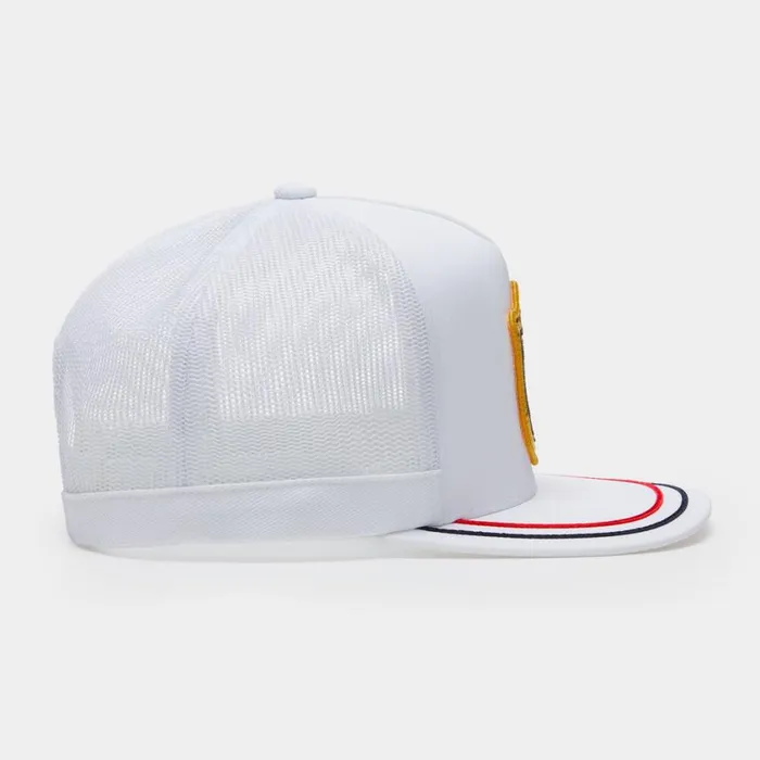 GFORE Hats MenWomen BULLION STRETCH TWILL TALL TRUCKER HAT Snow