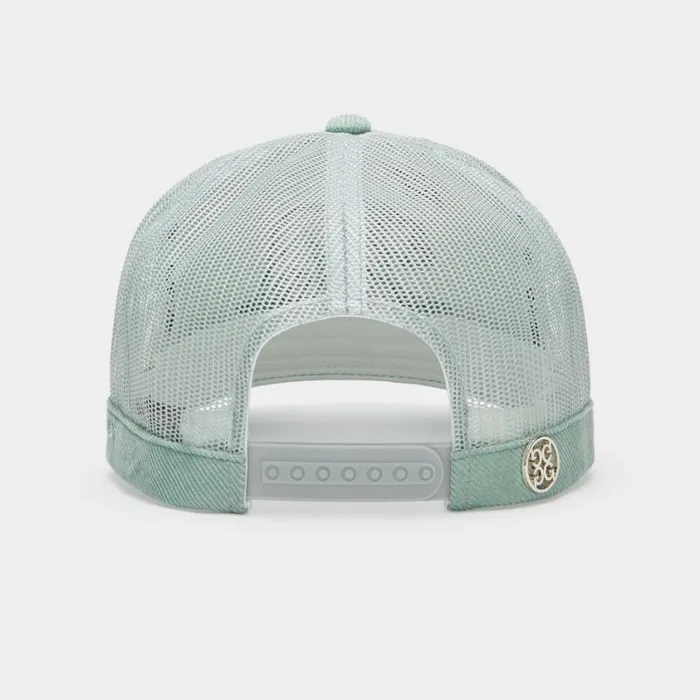 GFORE Hats MenWomen GFORE LA COTTON CORDUROY TALL TRUCKER HAT Isle