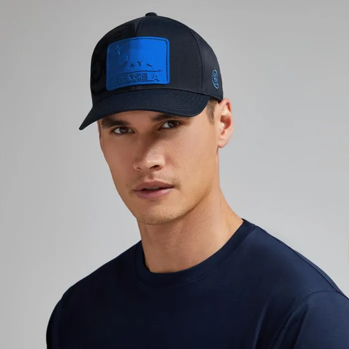 GFORE Hats MenWomen GFORE LA STRETCH TWILL SNAPBACK HAT Twilight