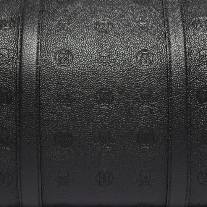 GFORE Luggage and Bags MenWomen EMBOSSED SKULL and TEES LEATHER WEEKENDER Onyx GFORE Luggage and Bags MenWomen EMBOSSED SKULL and TEES LEATHER WEEKENDER Onyx