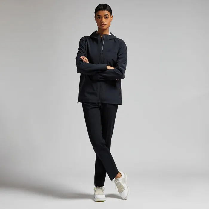 GFORE Outerwear Women WEATHER RESISTANT REPELLER 20 HOODED JACKET Onyx