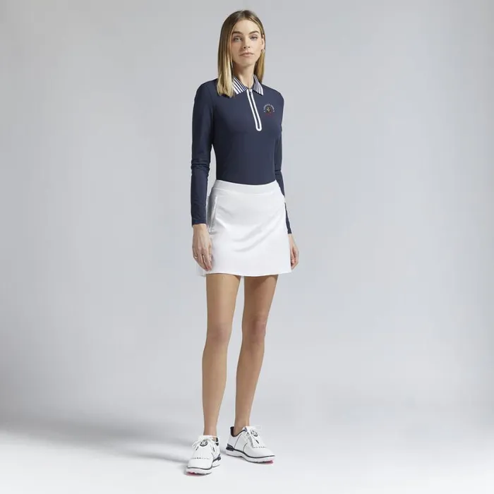 GFORE Polos and Shirts Women LTD RELEASE 2025 US OPEN SILKY TECH NYLON QUARTER ZIP POLO Twilight GFORE Polos and Shirts Women LTD RELEASE 2025 US OPEN SILKY TECH NYLON QUARTER ZIP POLO Twilight