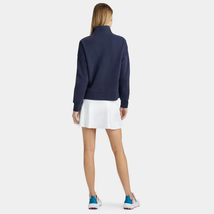 GFORE Pullovers Women I HATE GOLF FRENCH TERRY QUARTER ZIP BOXY PULLOVER Twilight