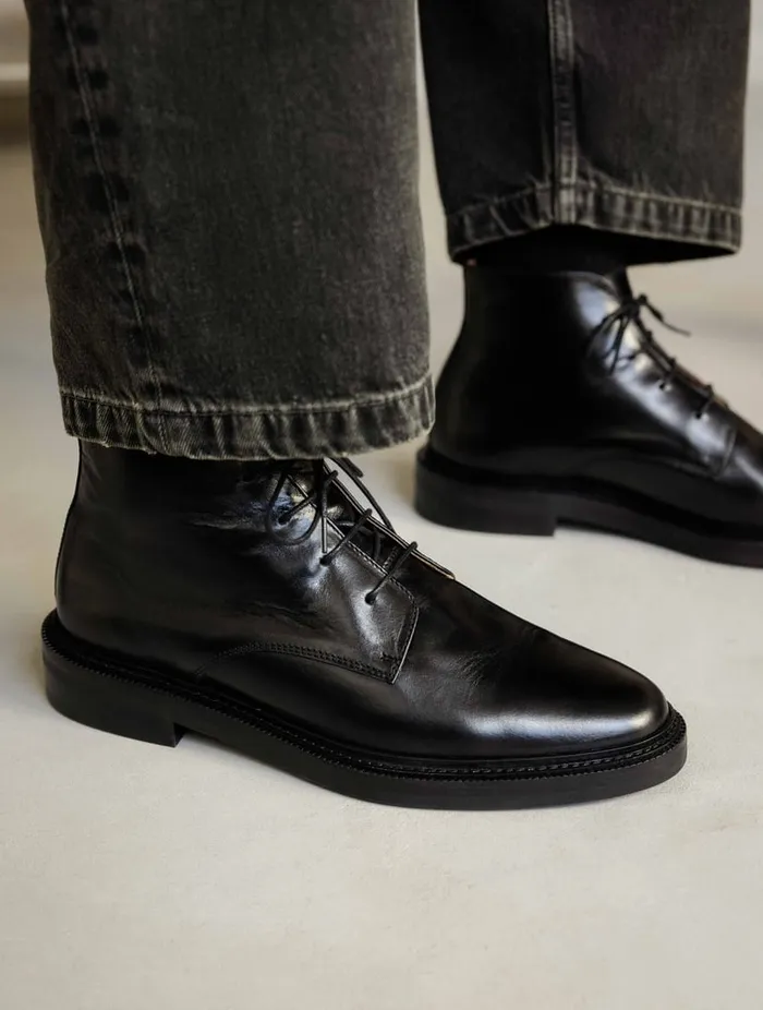 Hakel Tuxedo Black Men Bobbies Boots Hakel Tuxedo Black Men Bobbies Boots