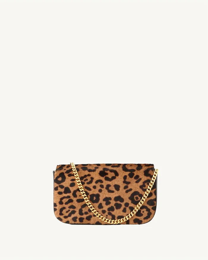 Handbags Women LE MIA CHAIN BAG Leopard Print Nili Lotan
