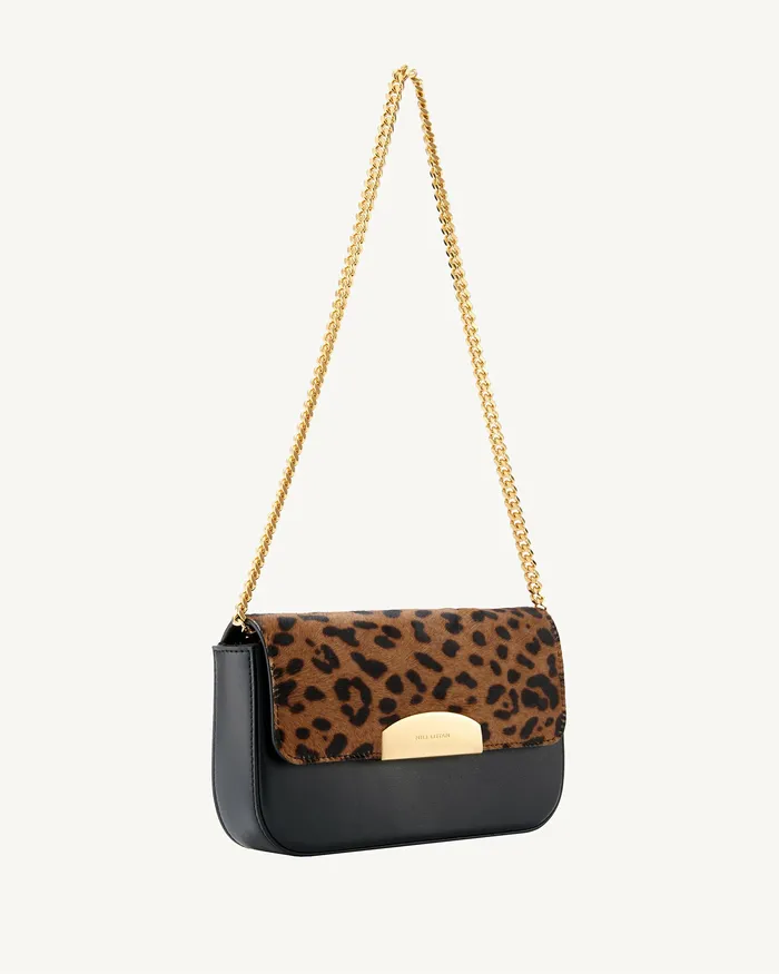 Handbags Women LE MIA CHAIN BAG Leopard Print Nili Lotan