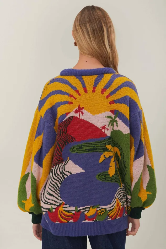 Happiness Sweater Women Farm Rio Sweaters and Sweatshirts