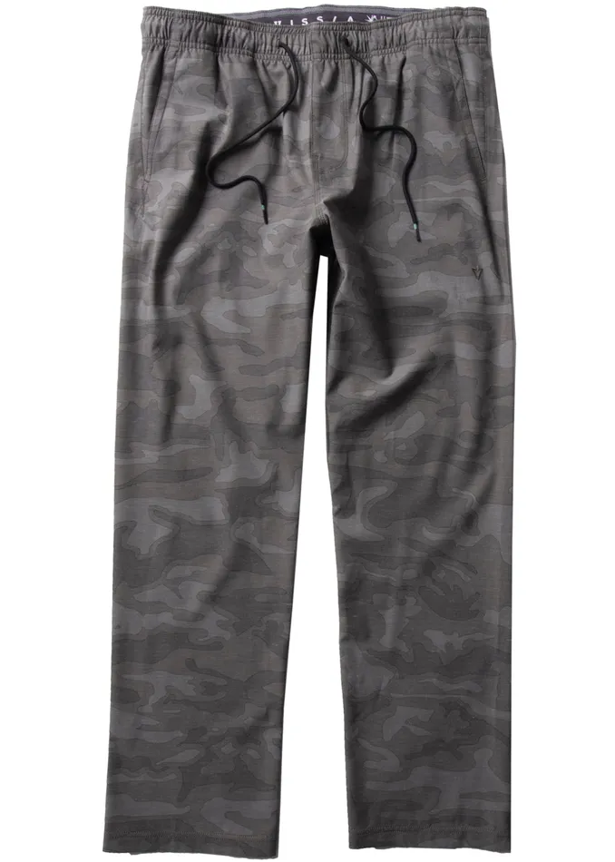 Hemp No See Ums Eco Elastic Pant Camo 2 Men Pants and Denim Vissla