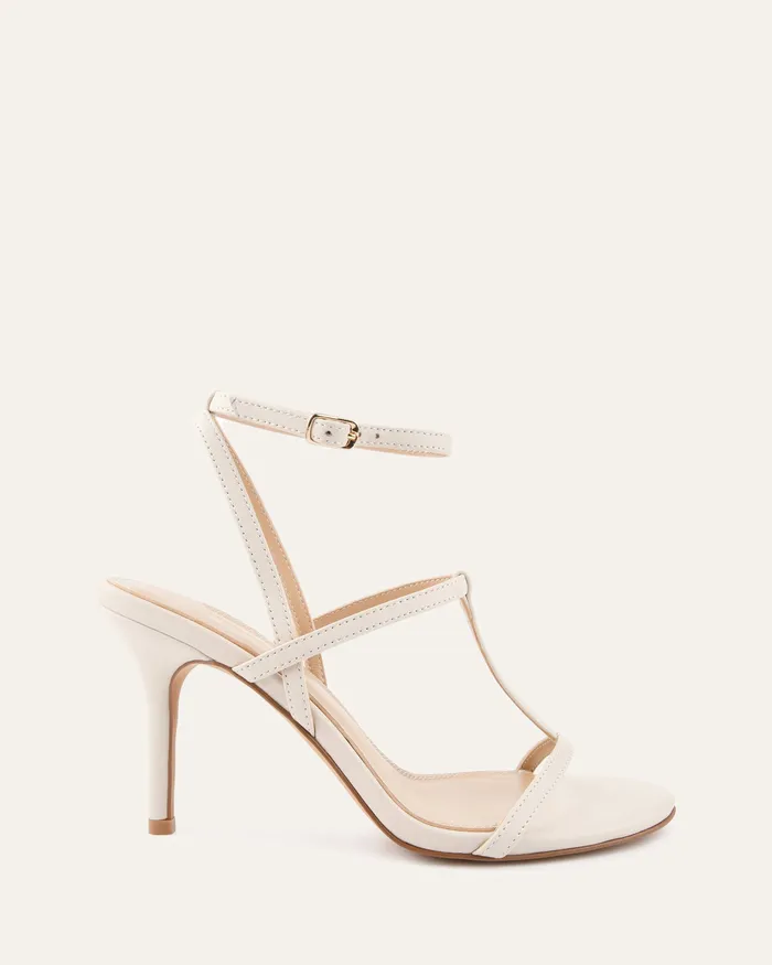HIGH SANDALS Women jomercer Lacey high heel sandals off white leather