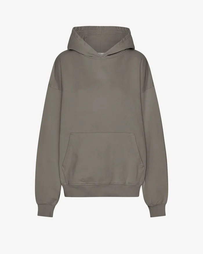 Hoodies Colorfulstandard Women Organic Oversized Hood 8211 Misty Brown